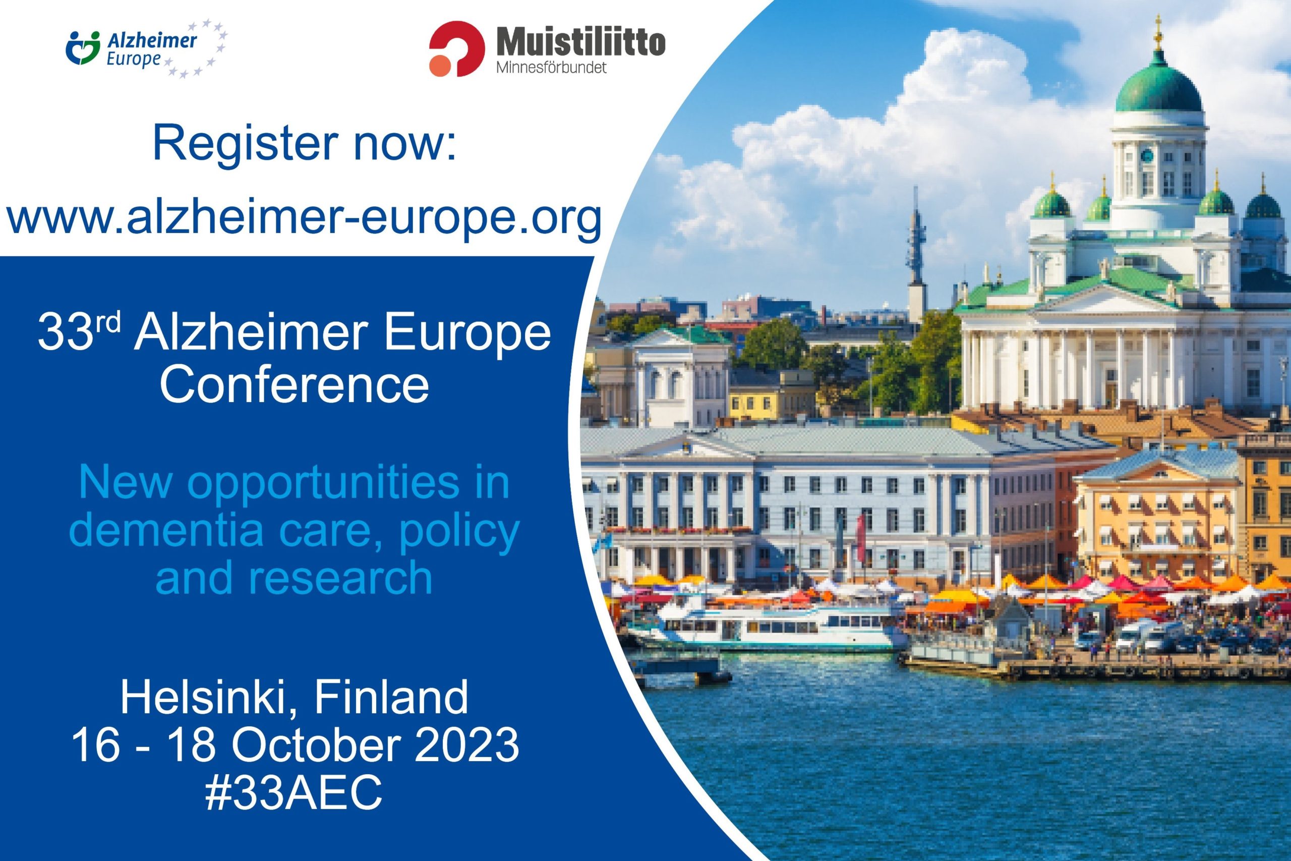 Registration open for 33rd Alzheimer Europe Conference! eanpages